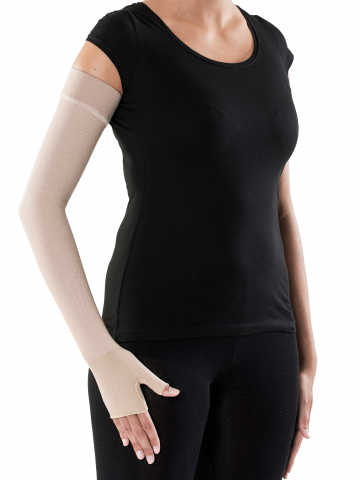 [TRADITIONALAG2GT-S-LNG] Sigvaris Traditional Armsleeve (A-G With Mitten) Class 2 (Grip Top) (Small, Long)
