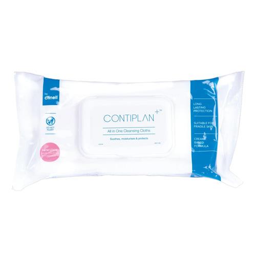 [CSAM025-25P] Clinell Contiplan Cloths (Packet)