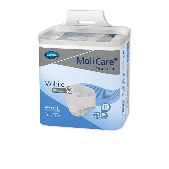 [HTM_915840_1] MoliCare Premium Mobile Pants - 6 Drops - Unisex (Extra Small, Packet)