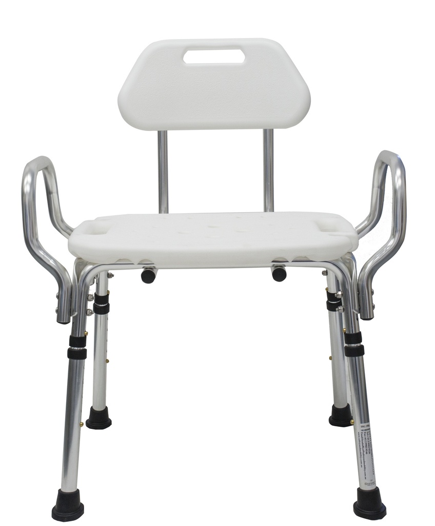 [SMBF4371B] Shower Chair Stool - Heavy Duty - Aluminium
