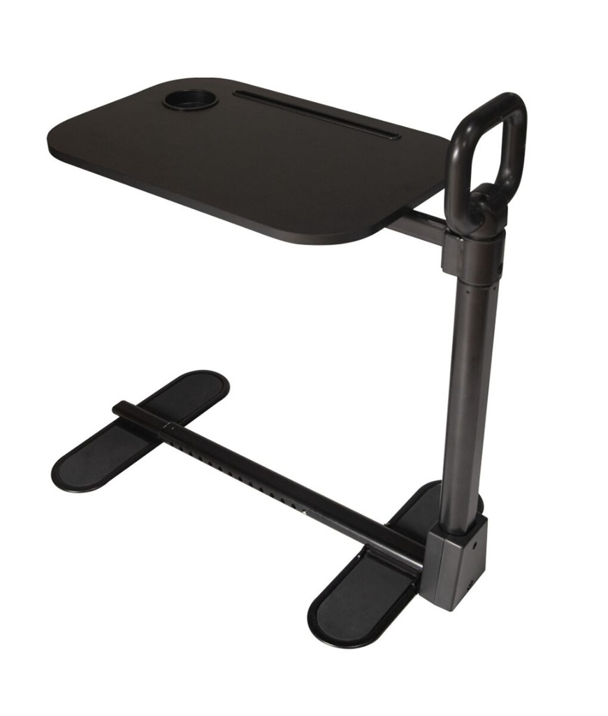 [S339491] Over Chair & Bed Swivel Table (Black Ebony)