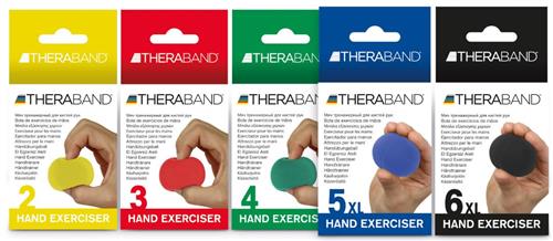 [26020] TheraBand Hand Exerciser (Yellow - Extra Soft)