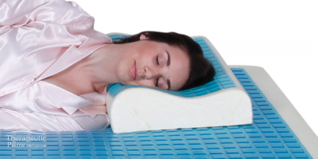[A100031300] MemoGel Contour Pillow - Cooling Gel Memory Foam Pillow