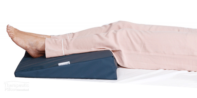 Single Heel Wedge - Heel Support Wedge Pillow