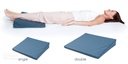 Double Heel Wedge - Heel Support Wedge Pillow