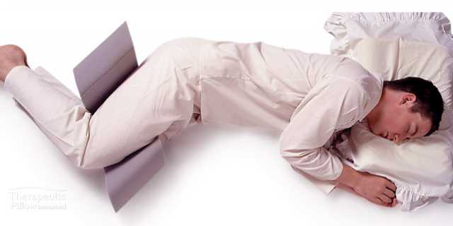 [A115712000] Side Sleeper - Snoring Relief Leg Support