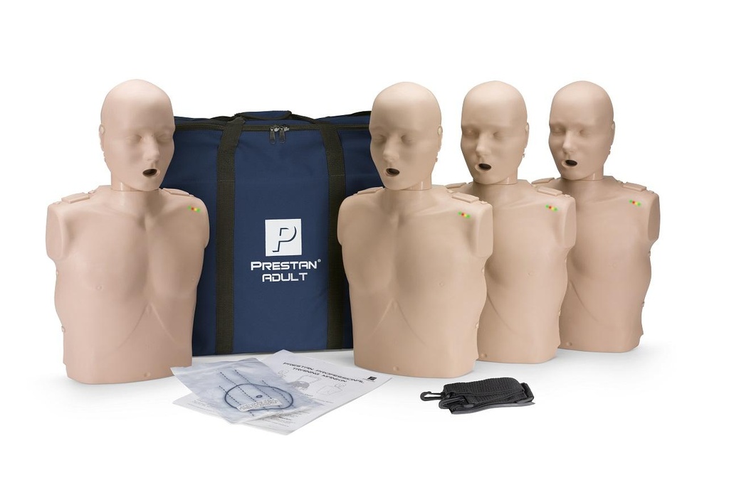 [PP-AM-400M-MS] PRESTAN Professional Adult Manikin with CPR Feedback – 4-Pack