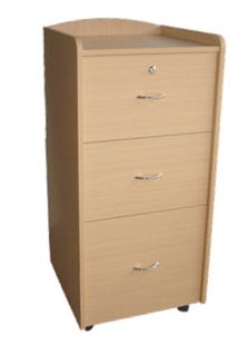 [TBC] Tall Bedside Locker with Castors
