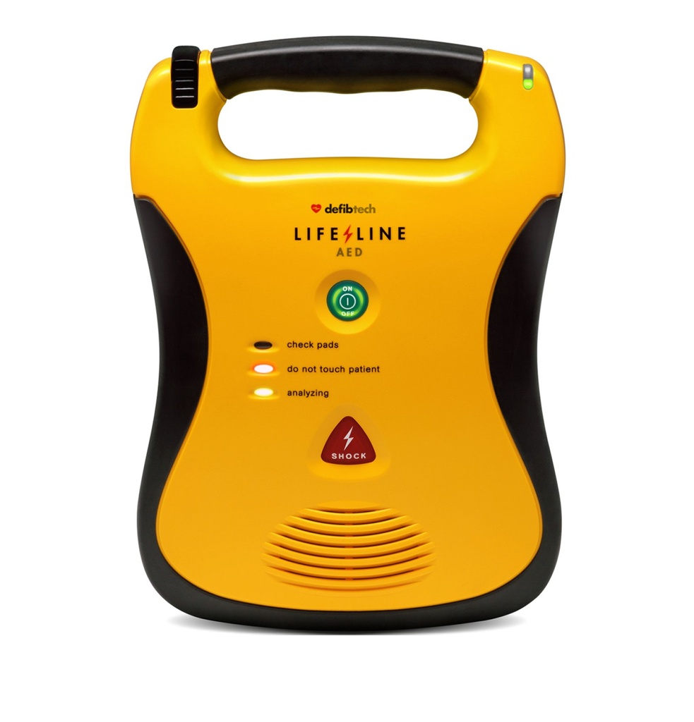 [6DCF-E100SG-SET] LifeLine Semi-Automatic Defibrillator (5 Year Battery Pack)