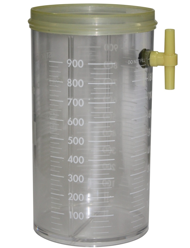 [DCS.OC1500] Reusable Canister to suit Disposable Lid & Liner
