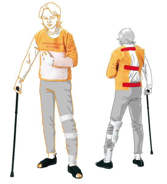 [M165] Hemiplegia Simulation Suit