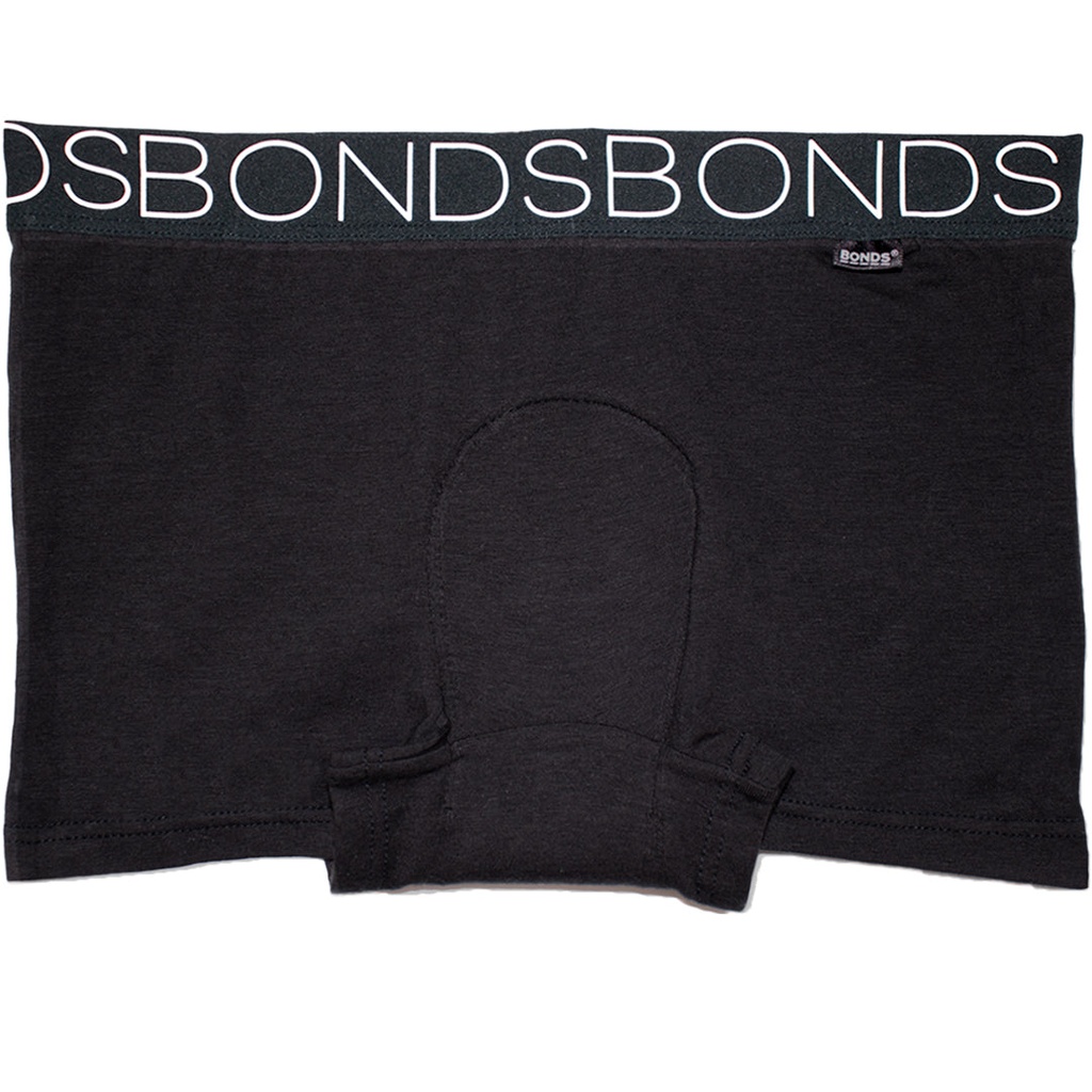 [BONSHO1002-3-BLK] Girl's BONDS Stretchies Shortie with incontinence pad (Single) (2-3 years, 100ml)