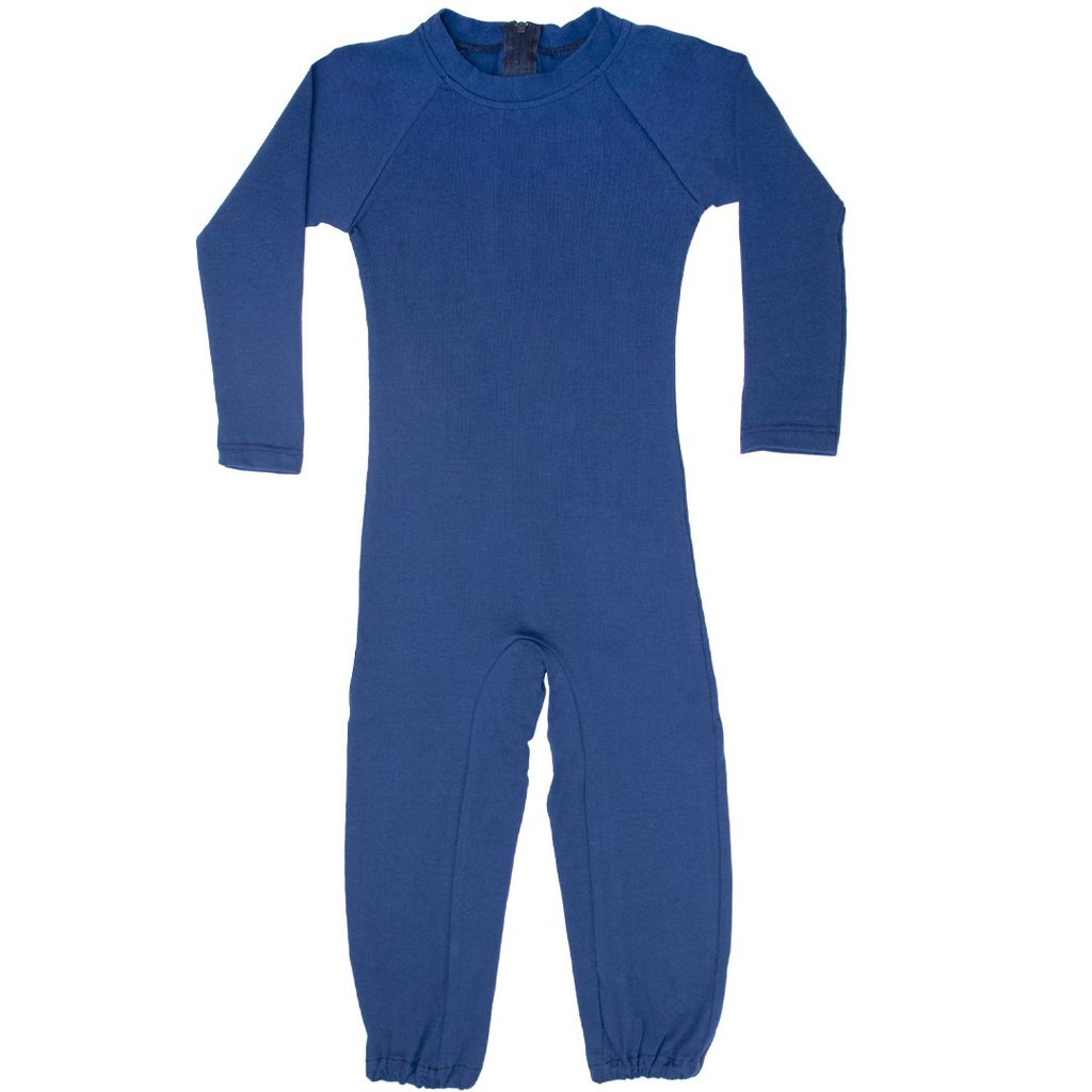 [PJLSLL4-WHT] Kid's Long Sleeve Long Leg Body Suit, Onesie (4 (XS), White)