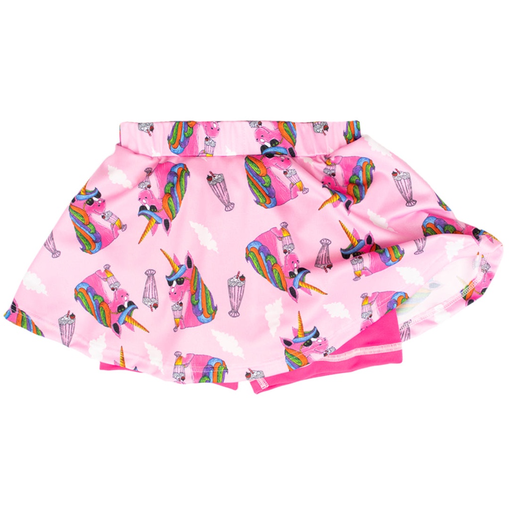 [SWIMSK2-3-M1] Night n Day x MULGA Girl's Incontinence Swim Skort (2-3 years)
