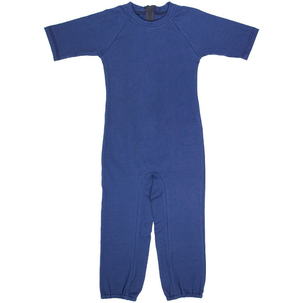 [PJLLS-WHT] Night n Day Adult's Short Sleeve Long Legs Body Suit, Onesie (Small, White)