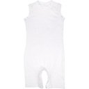 Night n Day Adult's Sleeveless with Short Legs Onesie, Studs at Crotch, Body Suit