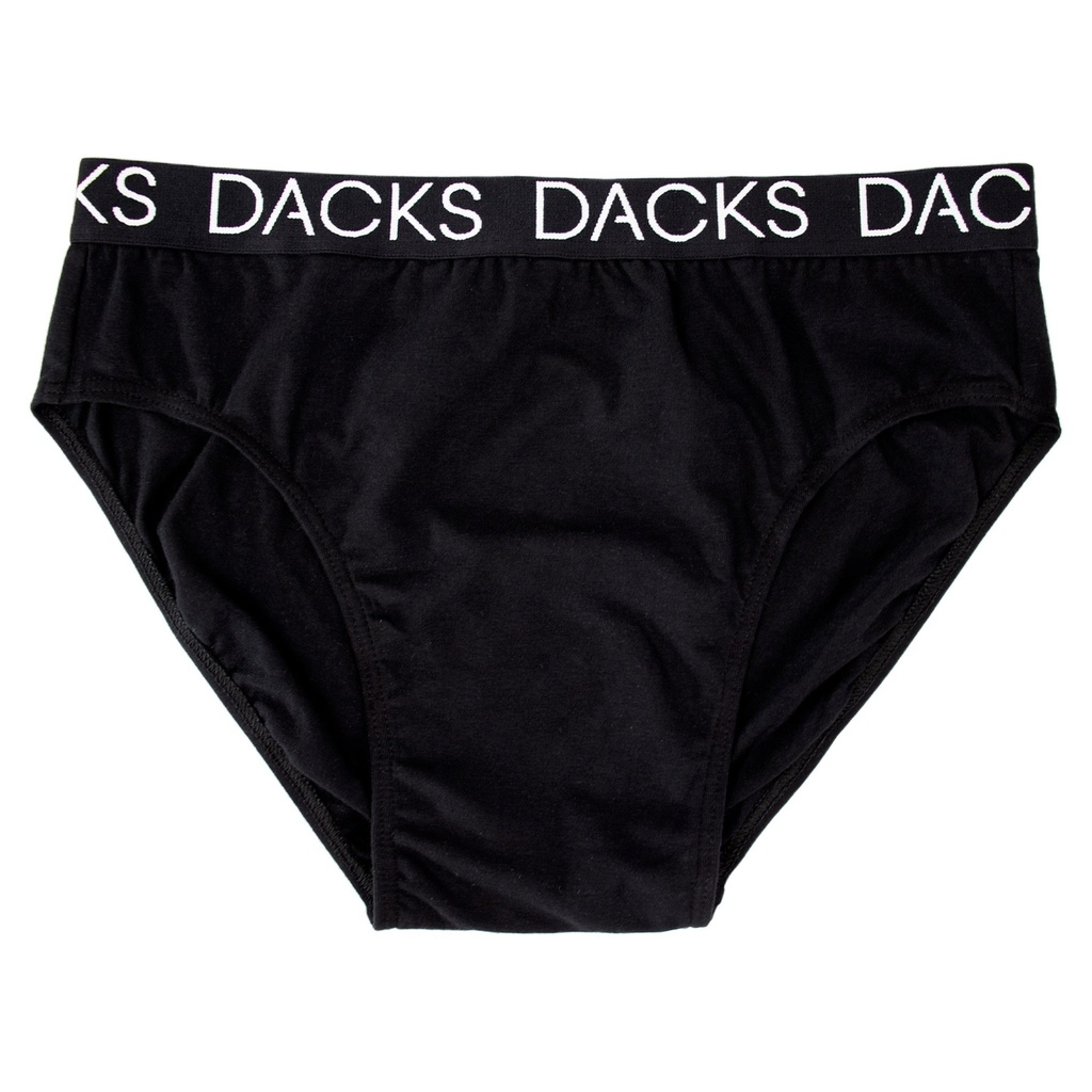 [MDACHIP100S-BLK] Men's DACKS Hipster with incontinence pad (Single) (Small, 100ml)