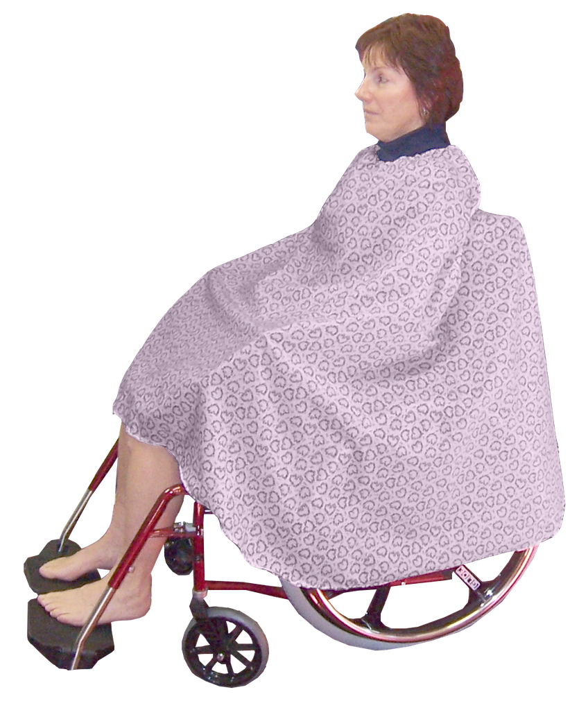 [291] Shower Chair Cape (Blue)