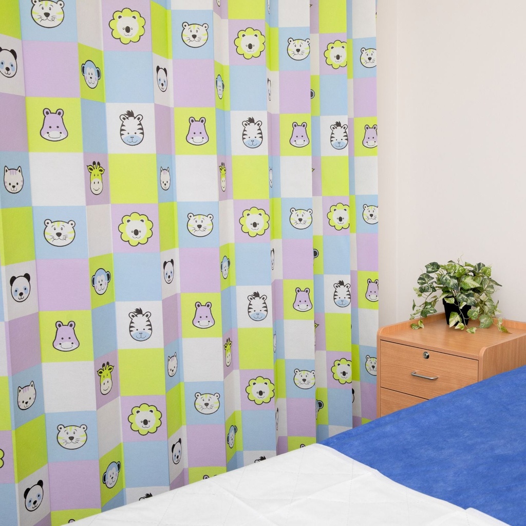 [HN-DC25PAED] Safari - MediCurtain® Antimicrobial Privacy Curtain (2.5m wide x 2m drop (CARTON 15))