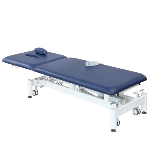 [1252E-BL] Bariatric 2 Section Examination Couch (Blue)