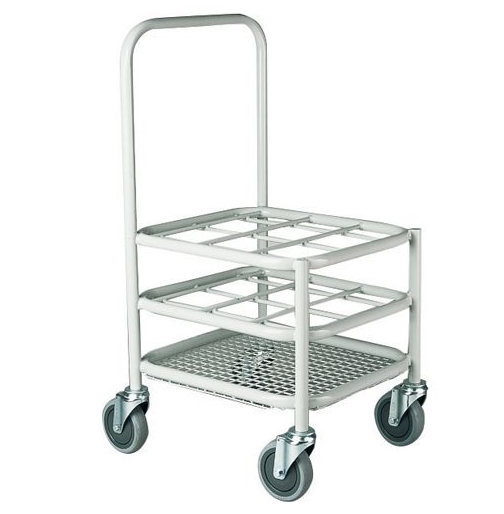 [1632.9] 9 x C-Size Gas Cylinder Trolley