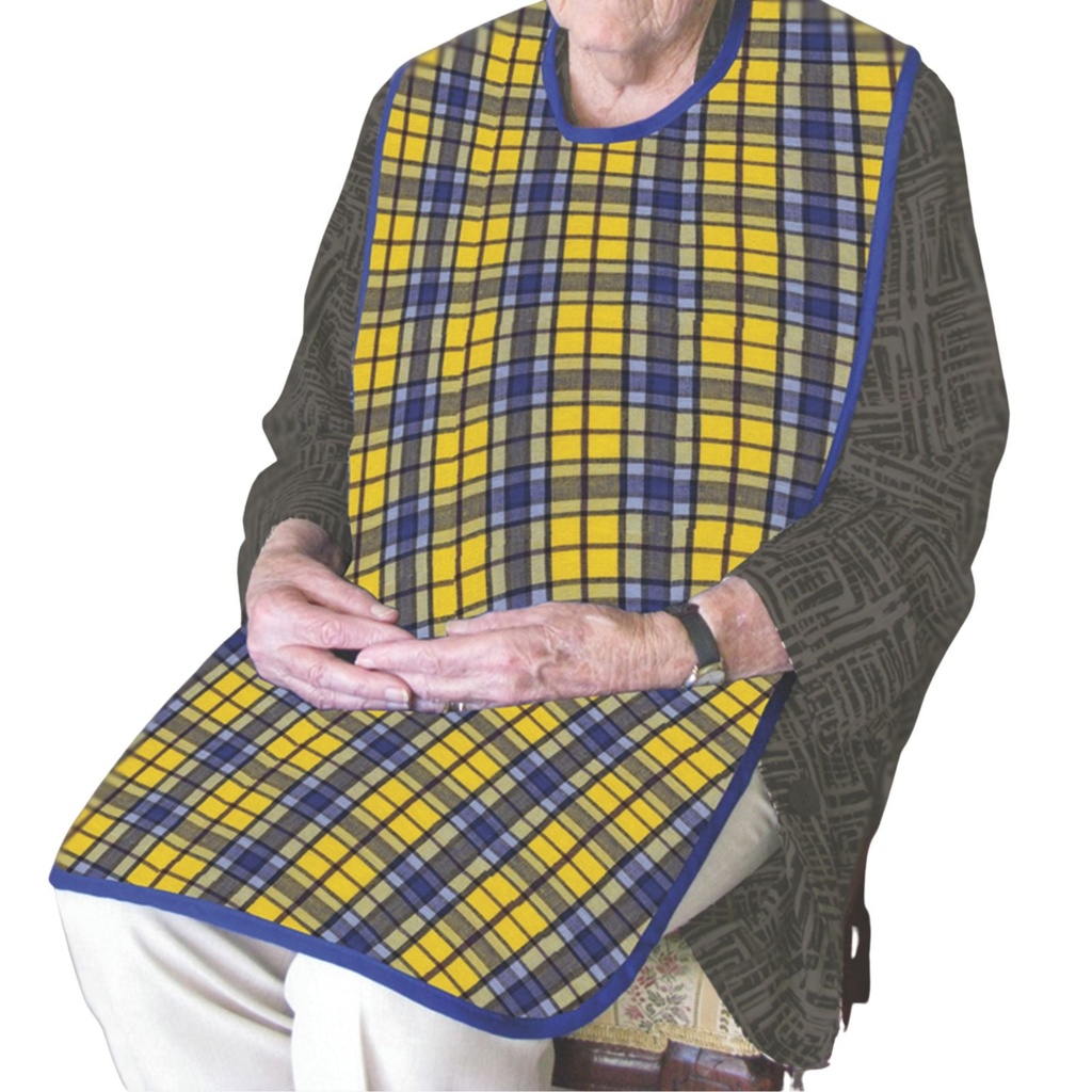 [HN-SBCP-BT-EA] SmartBarrier® Clothing Protector - Reusable (Blue Tartan, Each)