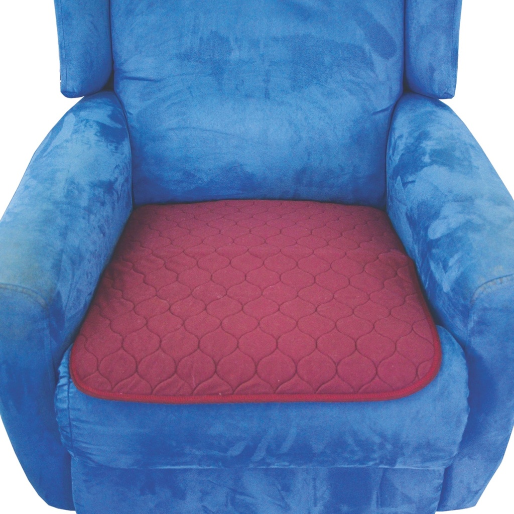[HN-SBCH-B-EA] SmartBarrier® Quilted Chair Pad (Burgundy, Each)