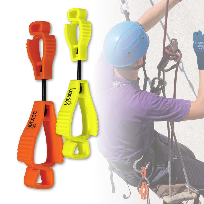 [BGC32] Glove Clips (Fluro Orange)