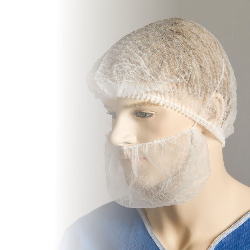 [BNR22331] PP Beard Covers - Single Loop (Blue)