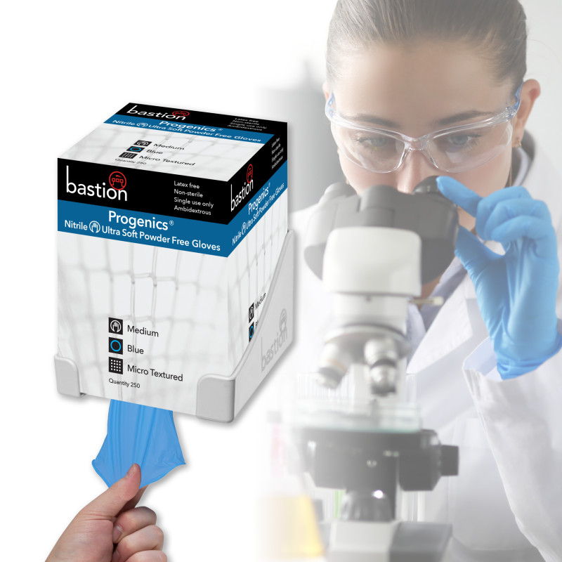 [BPN7841] Progenics Nitrile Ultra Soft Gloves - Powder Free (Extra Small, Blue)