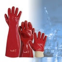 PVC Red Gloves