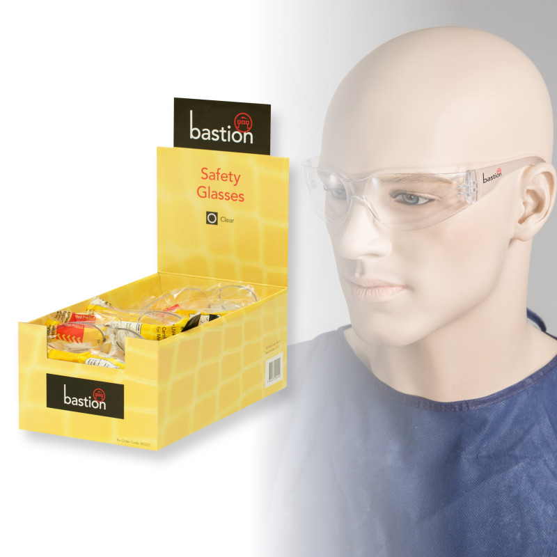 [BSG21] Safety Glasses (Clear, Medium Impact)
