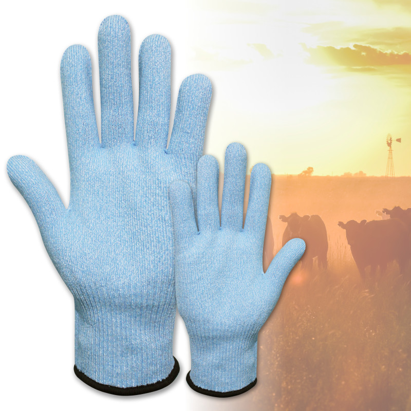 [BSG61122] Cut 5 Liner Glove - Blue (Small)