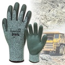 Taranto Cut 5 Grey HPPE Gloves - Grey Polyurethane Palm Coating