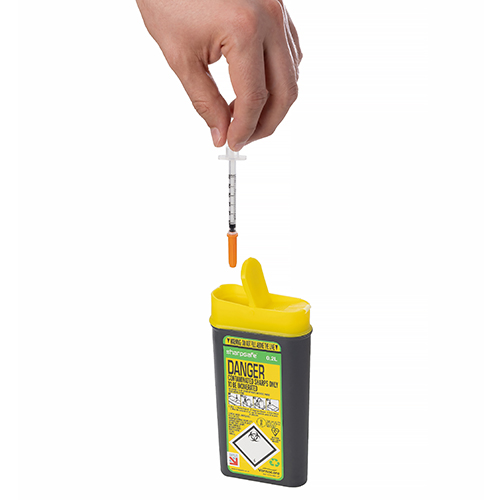 Sharpsafe Portable Sharps Container