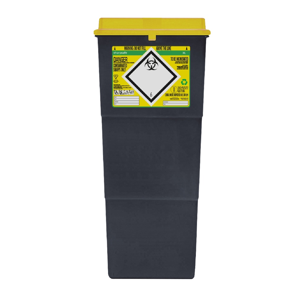 Sharpsafe 25 Litre XL Sharps Container with Protective Access