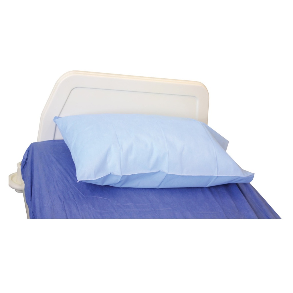 [HN-DSMSHALFPC-40] RediCare® Disposable Pillowcases (Half-Size 45cm x 35cm SMS 40gsm Light Blue (CARTON 200))
