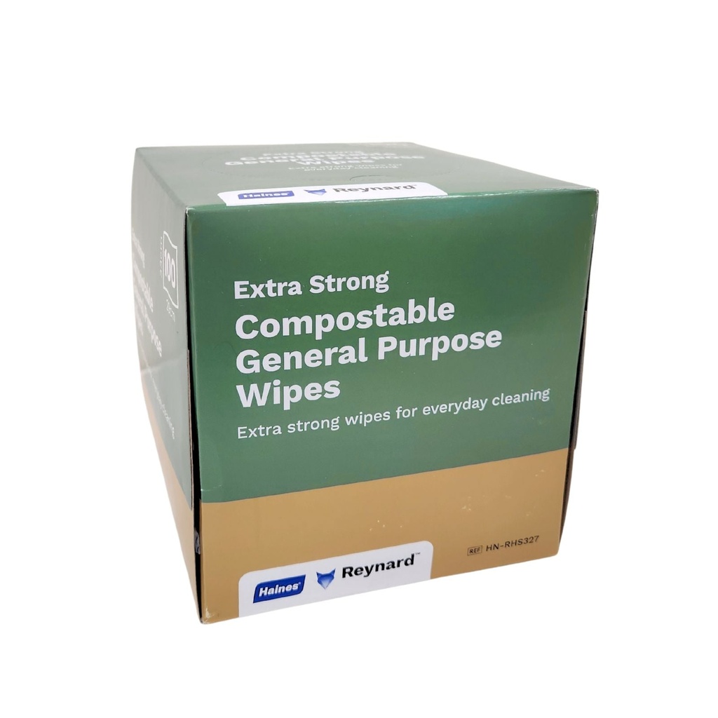 Reynard™ Extra Strong Compostable General Purpose Wipes
