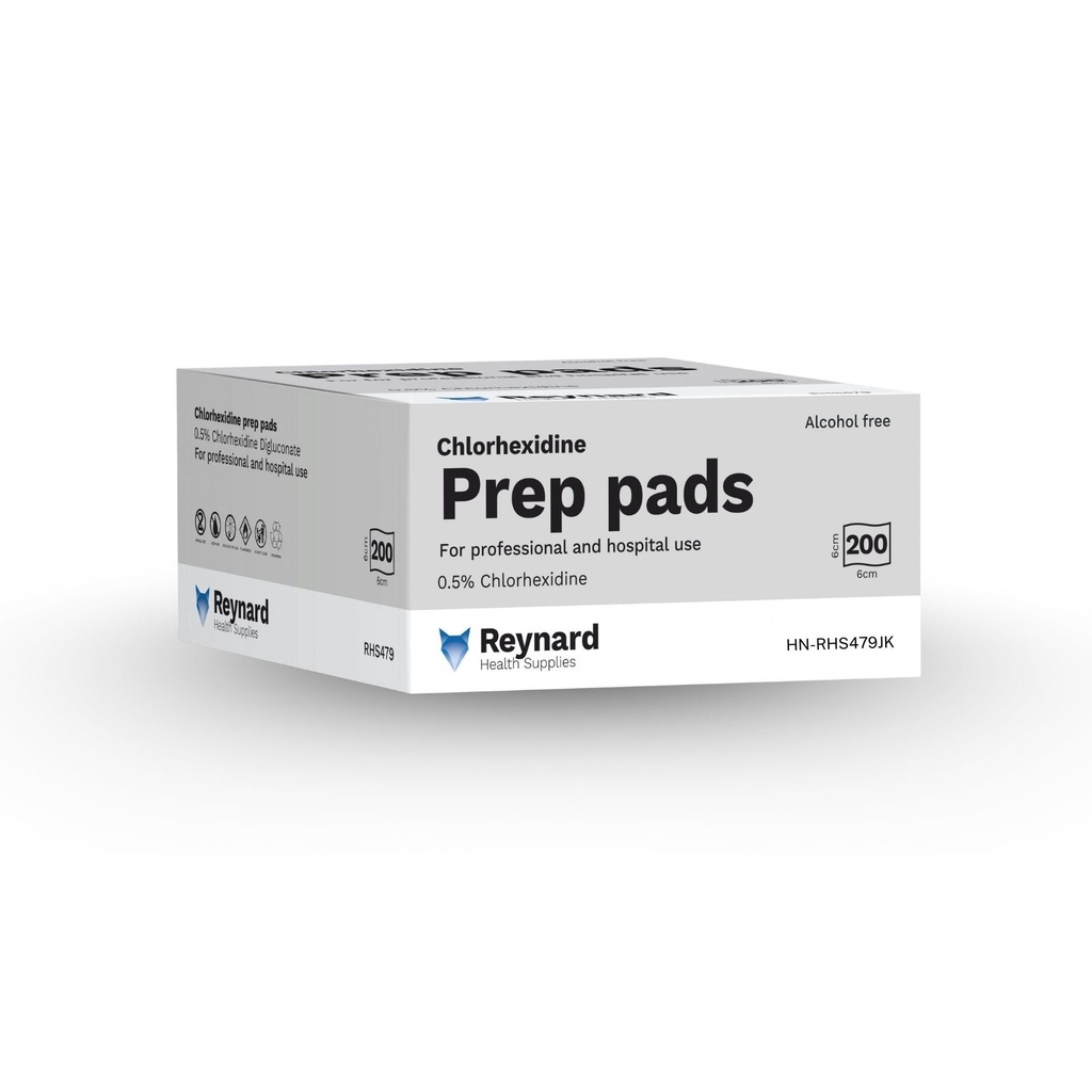 Reynard™ 0.5% Chlorhexidine Prep Pad