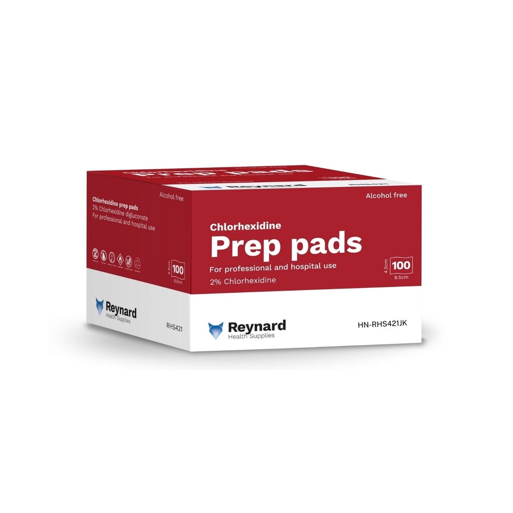 [HN-RHS421JK] Reynard™ 2% Chlorhexidine Prep Pad