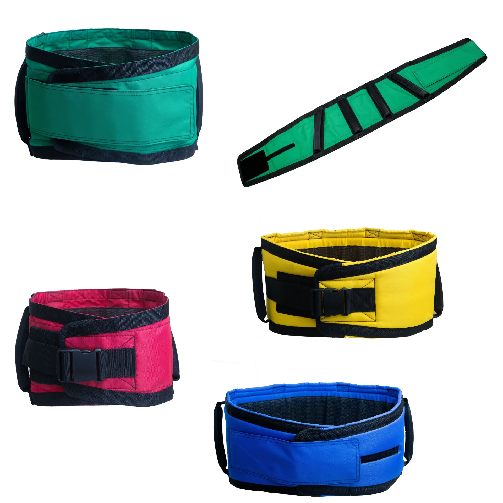 [SMBPV1] Walking Belt - Padded (Small - Red - 68-94cm, Velcro)