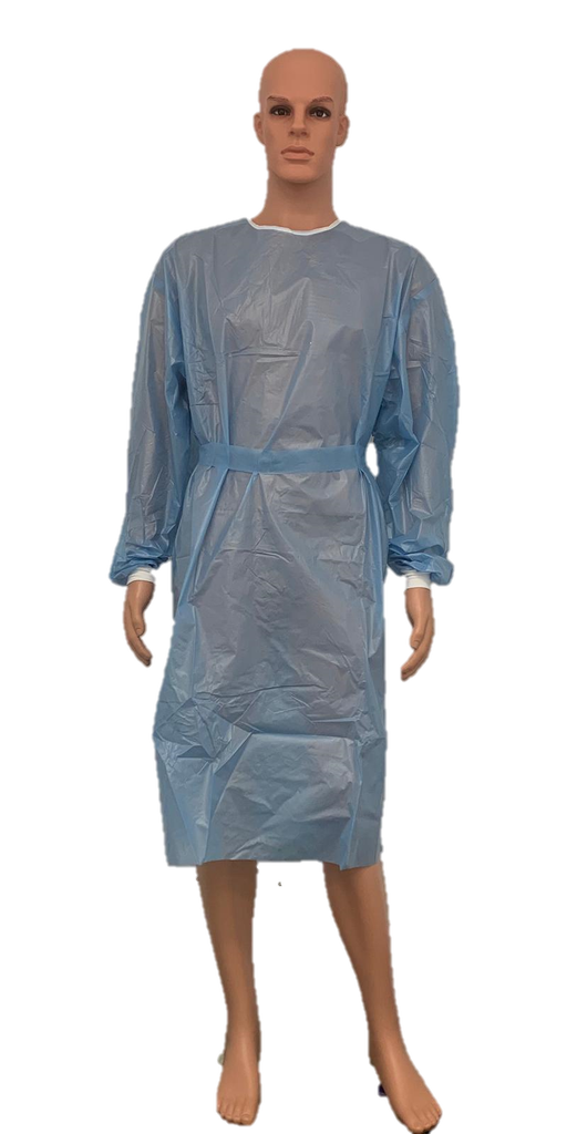 [SMGN002KC] Disposable Isolation Gown - Knitted Cuff