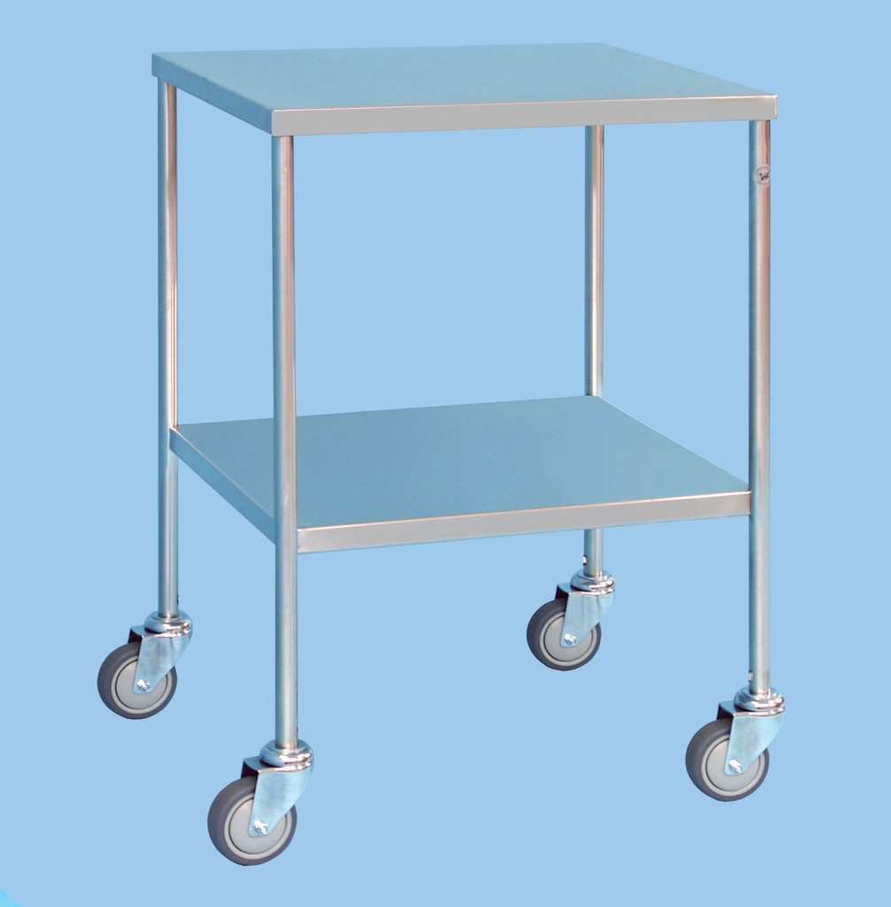 [V16.050] Instrument Table with Shelf (50cm)