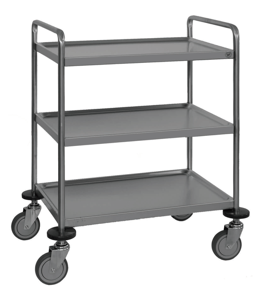 [V314.075] Multipurpose Trolley With Three Shelves (75cm)