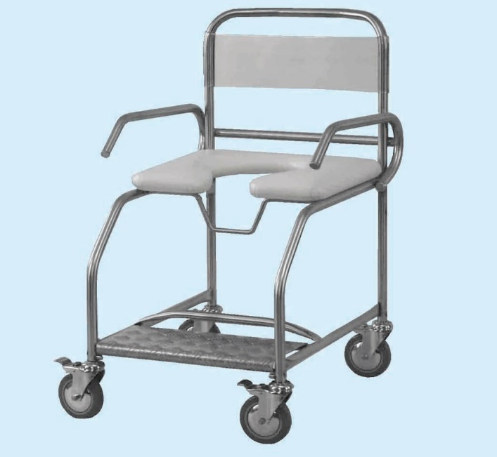 [V150] Bariatric Shower/Toilet Chair 58cm wide