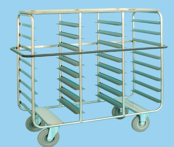 [V324] Tray Service Trolley For 24 Trays