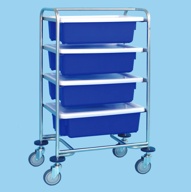 [V384] Mobile Bin Rack