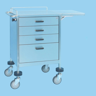 [V51] 4 Drawer Medication Trolley