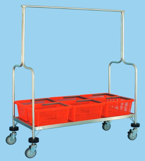 [V668.6] Garment and Basket Trolley