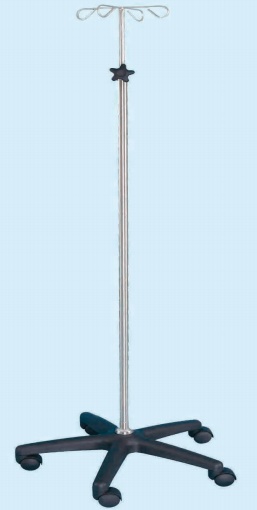 [V95.4] Transfusion Stand 4 Prong Pole
